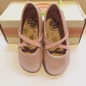 Livie & Luca Shimmer Pink Ballet Flats
